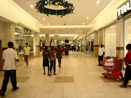 Increasing number of shopping malls as a sign of increasing purchasing power and disposable income